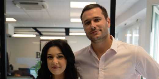 Manon et Laurent, à la direction du Cabinet Boman, dans les bureaux de Nice